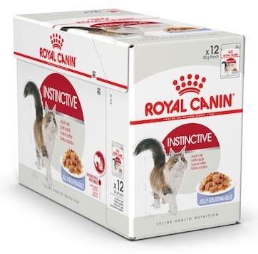 Royal Canin Feline Health Nutrition Instinctive Adult Cats Jelly (WET FOOD - Pouches) - Box